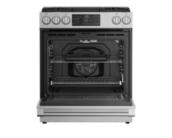 Beko 30" Stainless Steel Slide-In Gas Range -Kitchen Appliances Shop frzcuzhmgjni
