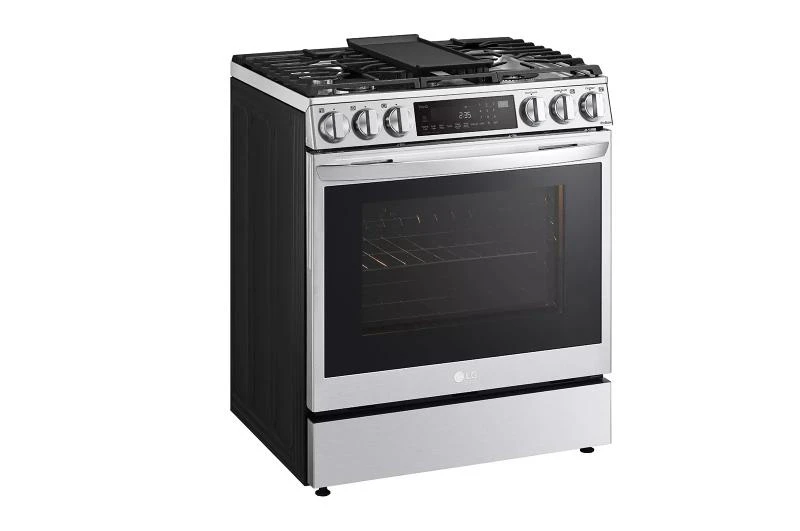 LG 6.3 Cu. Ft. Smart Wi-fi Enabled ProBake® Convection InstaView® Dual Fuel Slide-In Range With Air Fry 4 LG 6.3 Cu. Ft. Smart Wi-fi Enabled ProBake® Convection InstaView® Dual Fuel Slide-In Range With Air Fry - Image 2