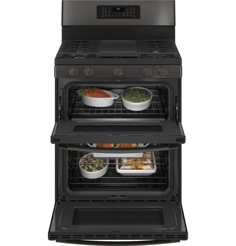 GE Profile™ 30" Free-Standing Gas Double Oven Convection Range With No Preheat Air Fry 5 GE Profile™ 30" Free-Standing Gas Double Oven Convection Range With No Preheat Air Fry - Image 3