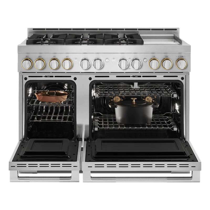 48" RISE™ Gas Professional-Style Range With Chrome-Infused Griddle 4 48" RISE™ Gas Professional-Style Range With Chrome-Infused Griddle - Image 2