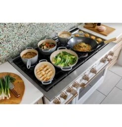 Café™ 48" Smart Dual-Fuel Commercial-Style Range With 6 Burners And Griddle (Natural Gas) -Kitchen Appliances Shop frzwqvhrlrxg