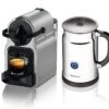 Nespresso Inissia D40 In Silver And Aeroccino Plus 2 Nespresso Inissia D40 In Silver And Aeroccino Plus -Kitchen Appliances Shop inissia silver bundle web