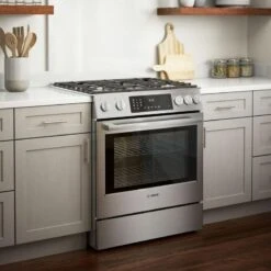 Bosch Benchmark® Dual Fuel Slide-in Range 30" Stainless Steel 26 Bosch Benchmark® Dual Fuel Slide-in Range 30" Stainless Steel -Kitchen Appliances Shop meadmcyutxlf