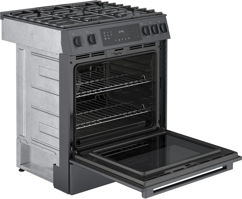Bosch 800 Series Gas Slide-in Range 30" Black Stainless Steel 11 Bosch 800 Series Gas Slide-in Range 30" Black Stainless Steel - Image 9