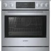 Bosch 800 Series Gas Slide-in Range 30" Stainless Steel -Kitchen Appliances Shop mebmttafbtjx