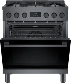 Bosch 800 Series Dual Fuel Freestanding Range 30" Black Stainless Steel 36 Bosch 800 Series Dual Fuel Freestanding Range 30" Black Stainless Steel -Kitchen Appliances Shop mebrtogtgcqv