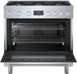 Bosch 800 Series Dual Fuel Freestanding Range 36" Stainless Steel 27 Bosch 800 Series Dual Fuel Freestanding Range 36" Stainless Steel -Kitchen Appliances Shop mecufvsopkse