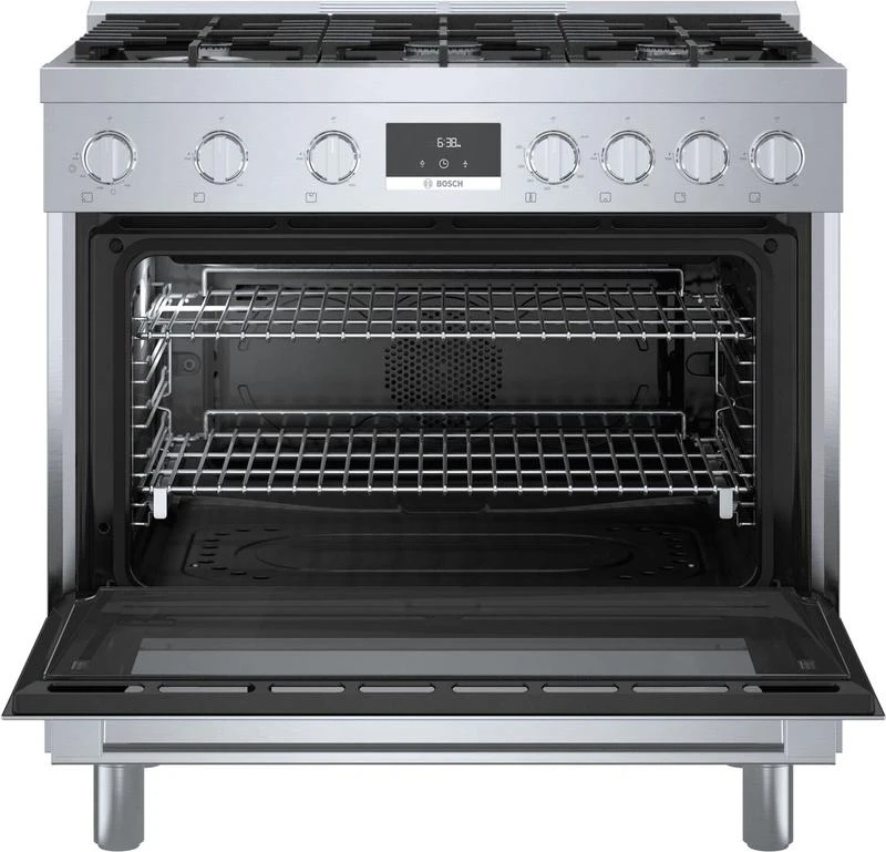 Bosch 800 Series Dual Fuel Freestanding Range 36" Stainless Steel 8 Bosch 800 Series Dual Fuel Freestanding Range 36" Stainless Steel - Image 6