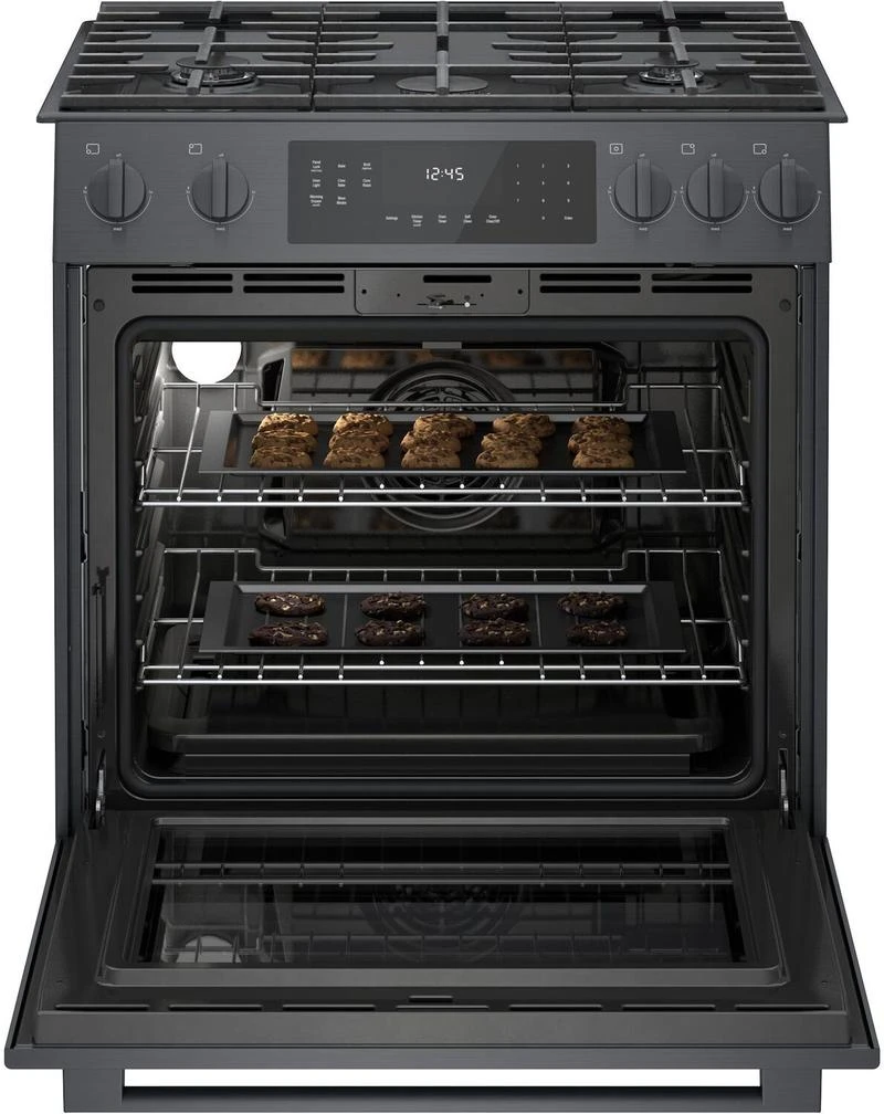 Bosch 800 Series Gas Slide-in Range 30" Black Stainless Steel 8 Bosch 800 Series Gas Slide-in Range 30" Black Stainless Steel - Image 6