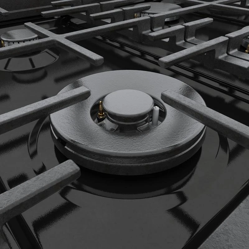 Bosch 800 Series Dual Fuel Freestanding Range 36" Black Stainless Steel 5 Bosch 800 Series Dual Fuel Freestanding Range 36" Black Stainless Steel - Image 3