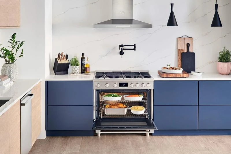 Bosch 800 Series Dual Fuel Freestanding Range 36" Stainless Steel 12 Bosch 800 Series Dual Fuel Freestanding Range 36" Stainless Steel - Image 10