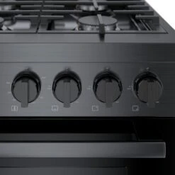 Bosch 800 Series Gas Freestanding Range 36" Black Stainless Steel -Kitchen Appliances Shop meglmloyoxhe