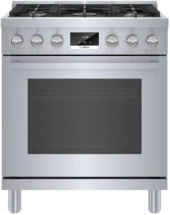 Bosch 800 Series Gas Freestanding Range 30" Stainless Steel