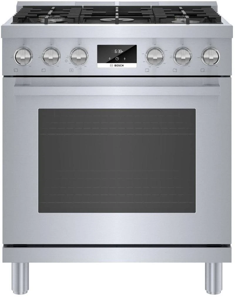 Bosch 800 Series Gas Freestanding Range 30" Stainless Steel 3 Bosch 800 Series Gas Freestanding Range 30" Stainless Steel