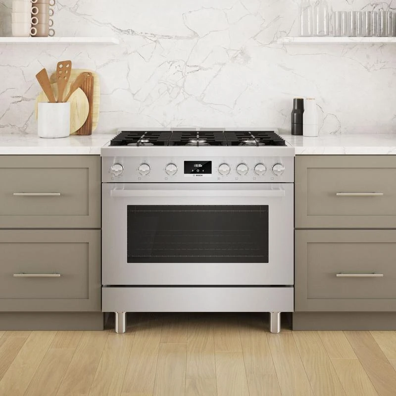 Bosch 800 Series Dual Fuel Freestanding Range 36" Stainless Steel 14 Bosch 800 Series Dual Fuel Freestanding Range 36" Stainless Steel - Image 12