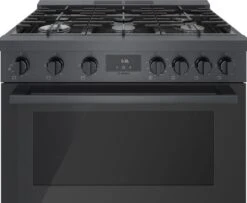 Bosch 800 Series Gas Freestanding Range 36" Black Stainless Steel -Kitchen Appliances Shop meimqqymcwxv