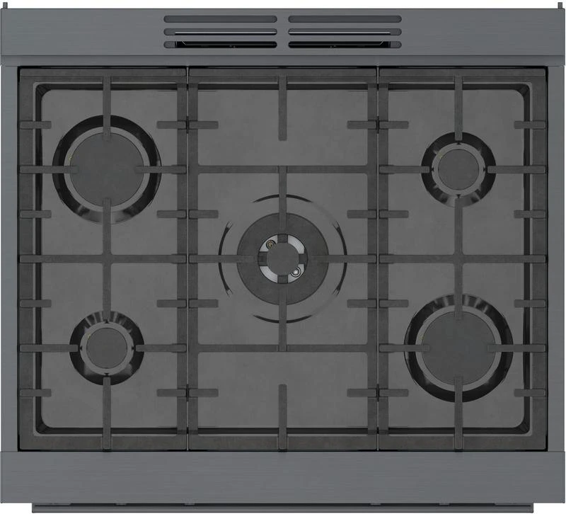 Bosch 800 Series Dual Fuel Freestanding Range 30" Black Stainless Steel 6 Bosch 800 Series Dual Fuel Freestanding Range 30" Black Stainless Steel - Image 4