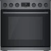 Bosch 800 Series Gas Freestanding Range 30" Black Stainless Steel -Kitchen Appliances Shop mekveiayjsec