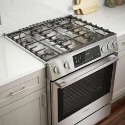 Bosch 800 Series Gas Slide-in Range 30" Stainless Steel -Kitchen Appliances Shop mekybullyhpw