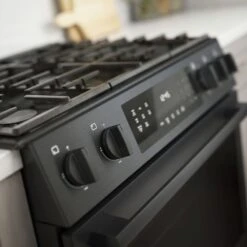 Bosch 800 Series Gas Slide-in Range 30" Black Stainless Steel 30 Bosch 800 Series Gas Slide-in Range 30" Black Stainless Steel -Kitchen Appliances Shop menocddjyhft