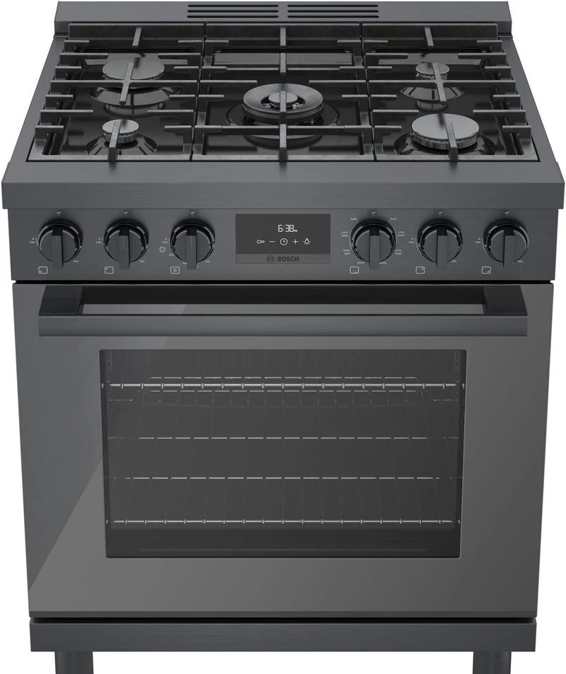 Bosch 800 Series Dual Fuel Freestanding Range 30" Black Stainless Steel 13 Bosch 800 Series Dual Fuel Freestanding Range 30" Black Stainless Steel - Image 11