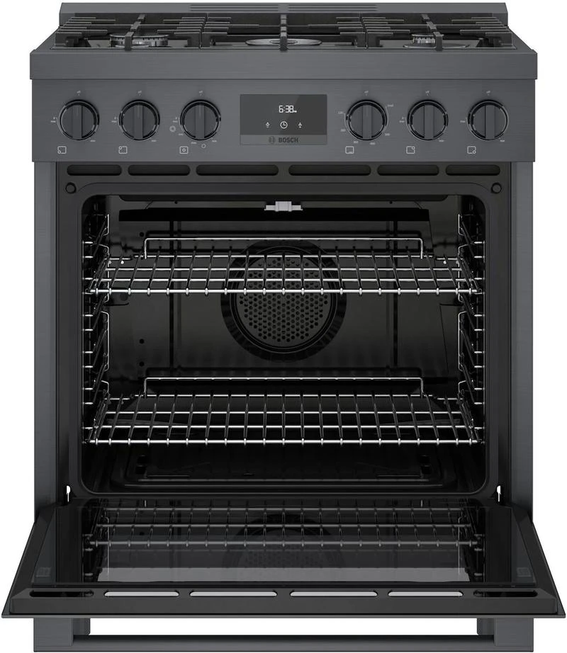 Bosch 800 Series Gas Freestanding Range 30" Black Stainless Steel 5 Bosch 800 Series Gas Freestanding Range 30" Black Stainless Steel - Image 3