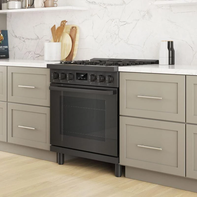 Bosch 800 Series Dual Fuel Freestanding Range 30" Black Stainless Steel 15 Bosch 800 Series Dual Fuel Freestanding Range 30" Black Stainless Steel - Image 13