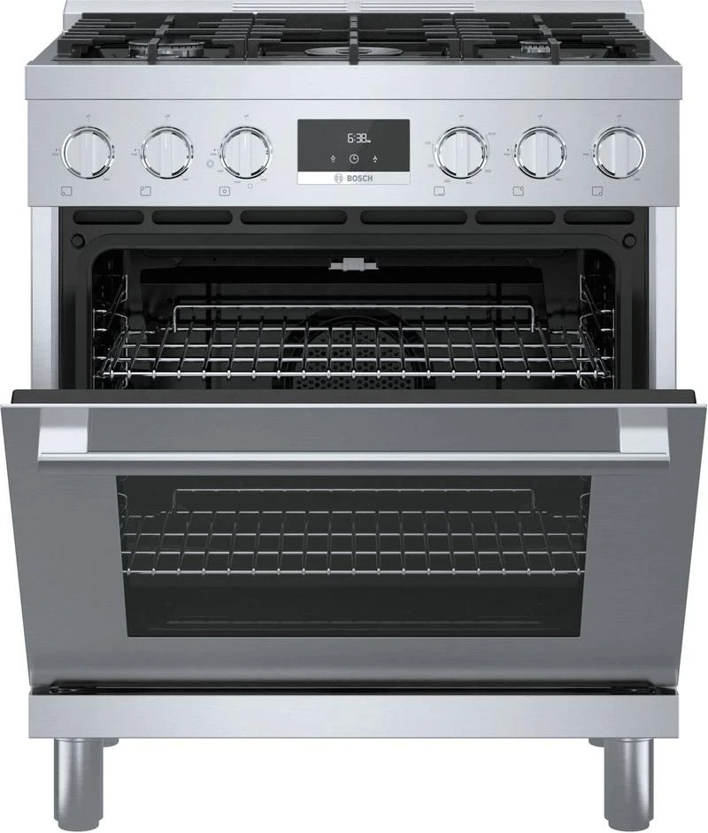Bosch 800 Series Gas Freestanding Range 30" Stainless Steel 7 Bosch 800 Series Gas Freestanding Range 30" Stainless Steel - Image 5