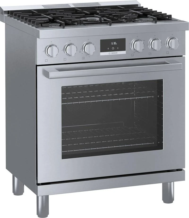 Bosch 800 Series Gas Freestanding Range 30" Stainless Steel 6 Bosch 800 Series Gas Freestanding Range 30" Stainless Steel - Image 4