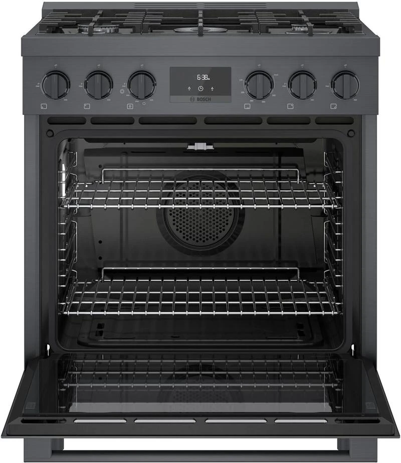 Bosch 800 Series Gas Freestanding Range 30" Black Stainless Steel 6 Bosch 800 Series Gas Freestanding Range 30" Black Stainless Steel - Image 4