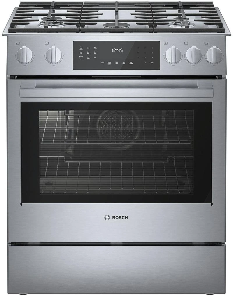 Bosch Benchmark® Gas Slide-in Range 30" Stainless Steel 3 Bosch Benchmark® Gas Slide-in Range 30" Stainless Steel