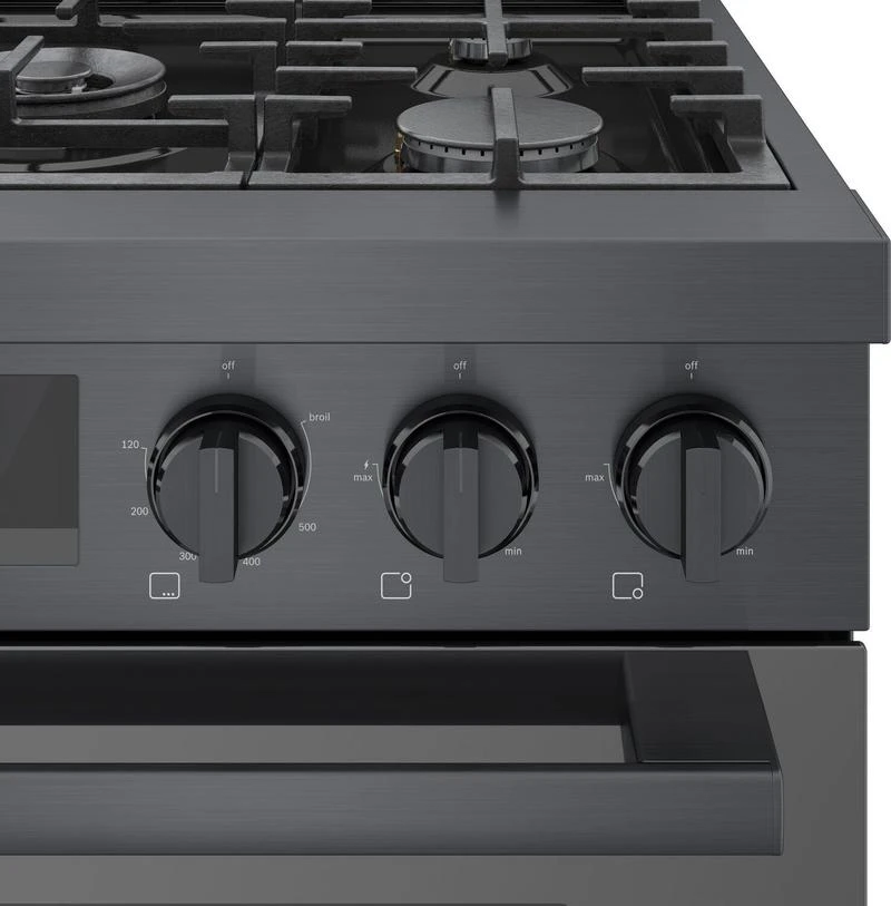 Bosch 800 Series Gas Freestanding Range 30" Black Stainless Steel 11 Bosch 800 Series Gas Freestanding Range 30" Black Stainless Steel - Image 9