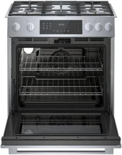 Bosch Benchmark® Gas Slide-in Range 30" Stainless Steel 20 Bosch Benchmark® Gas Slide-in Range 30" Stainless Steel -Kitchen Appliances Shop meuylfbukdim