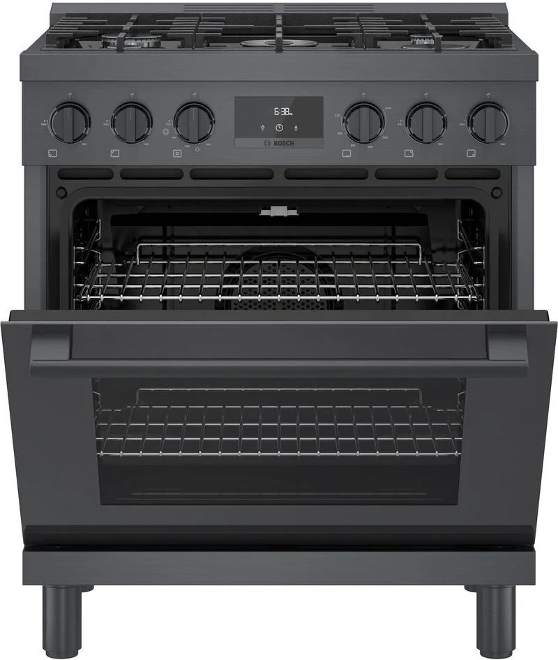 Bosch 800 Series Gas Freestanding Range 30" Black Stainless Steel 4 Bosch 800 Series Gas Freestanding Range 30" Black Stainless Steel - Image 2