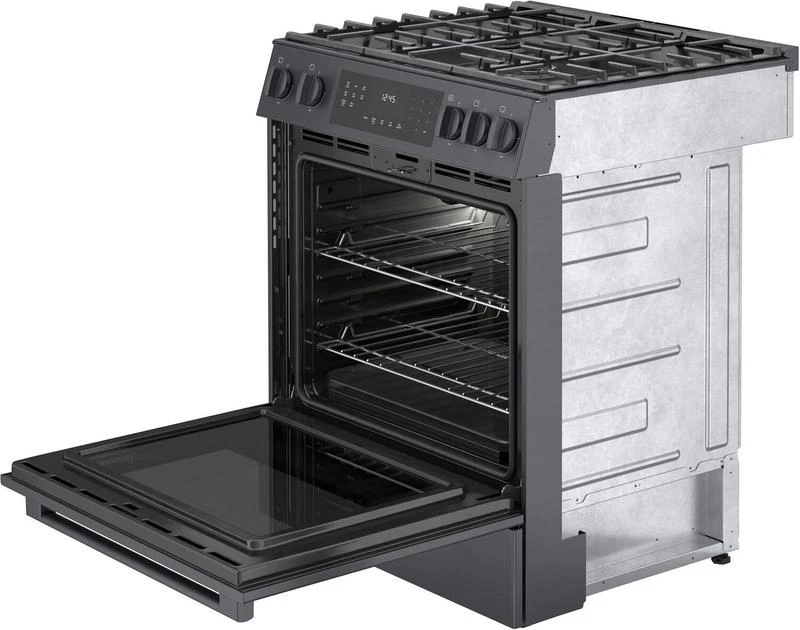 Bosch 800 Series Gas Slide-in Range 30" Black Stainless Steel 10 Bosch 800 Series Gas Slide-in Range 30" Black Stainless Steel - Image 8