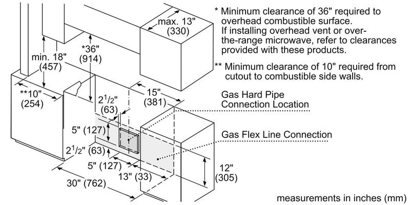 Bosch Benchmark® Gas Slide-in Range 30" Stainless Steel 18 Bosch Benchmark® Gas Slide-in Range 30" Stainless Steel - Image 16
