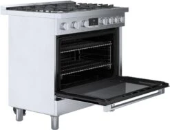 Bosch 800 Series Gas Freestanding Range 36" Stainless Steel -Kitchen Appliances Shop mewwivehotsp