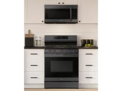 Samsung 6.0 Cu. Ft. Smart Freestanding Gas Range With No-Preheat Air Fry & Convection In Black Stainless Steel -Kitchen Appliances Shop rdatteoxqmqu