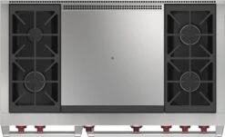 Wolf 48" Dual Fuel Range - 4 Burners And French Top 8 Wolf 48" Dual Fuel Range - 4 Burners And French Top -Kitchen Appliances Shop rdeitimcnqrc