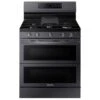 Samsung 6.0 Cu. Ft. Smart Freestanding Gas Range With Flex Duo™ & Air Fry In Black Stainless Steel