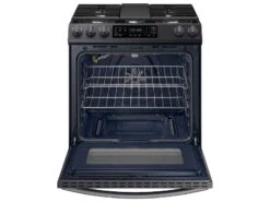 Samsung 6.0 Cu. Ft. Smart Slide-in Gas Range With Convection In Black Stainless Steel 16 Samsung 6.0 Cu. Ft. Smart Slide-in Gas Range With Convection In Black Stainless Steel -Kitchen Appliances Shop rdfrcyimvmgq