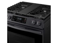Samsung 6.0 Cu. Ft. Smart Slide-in Gas Range With Convection In Black Stainless Steel 17 Samsung 6.0 Cu. Ft. Smart Slide-in Gas Range With Convection In Black Stainless Steel -Kitchen Appliances Shop rdgahbvsbgjv