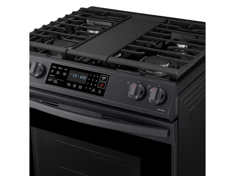 Samsung 6.0 Cu. Ft. Smart Slide-in Gas Range With Convection In Black Stainless Steel 7 Samsung 6.0 Cu. Ft. Smart Slide-in Gas Range With Convection In Black Stainless Steel - Image 5