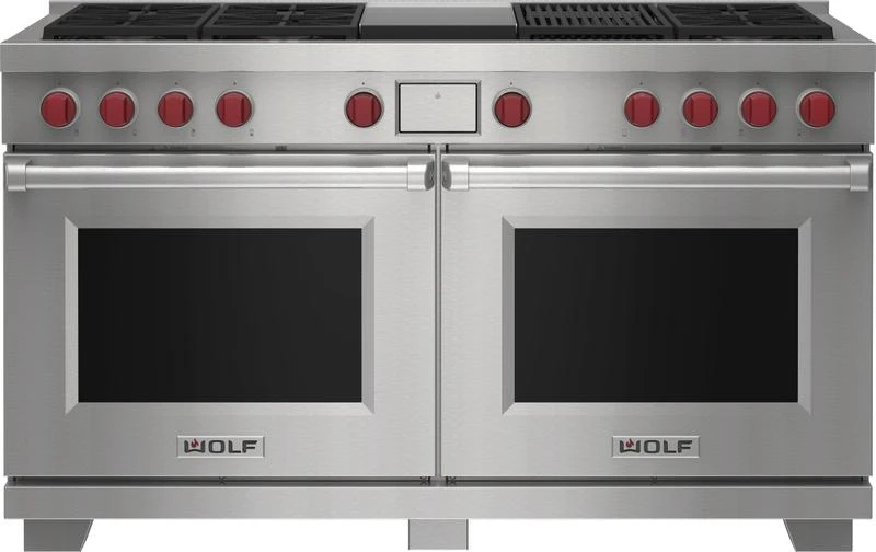 Wolf 60" Dual Fuel Range - 6 Burners, Infrared Charbroiler And Infrared Griddle 3 Wolf 60" Dual Fuel Range - 6 Burners, Infrared Charbroiler And Infrared Griddle