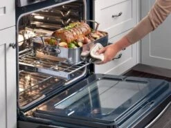 Samsung 5.8 Cu. Ft. Gas Range With True Convection In Stainless Steel -Kitchen Appliances Shop rdkmdwrckxpf