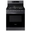 Samsung 6.0 Cu. Ft. Smart Freestanding Gas Range With 18K BTU Dual Power Burner & Self Clean In Black Stainless Steel -Kitchen Appliances Shop rdmbftajtfop