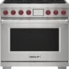 Wolf 36" Dual Fuel Range - 6 Burners -Kitchen Appliances Shop rdncginvlogm
