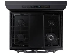 Samsung 6.0 Cu. Ft. Smart Freestanding Gas Range With Flex Duo™ & Air Fry In Black Stainless Steel -Kitchen Appliances Shop rdpjefpdtxdu