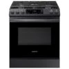 Samsung 6.0 Cu. Ft. Smart Slide-in Gas Range In Black Stainless Steel -Kitchen Appliances Shop rdrptxfggypt