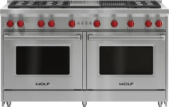 Wolf 60" Gas Range - 6 Burners, Infrared Charbroiler And Infrared Griddle